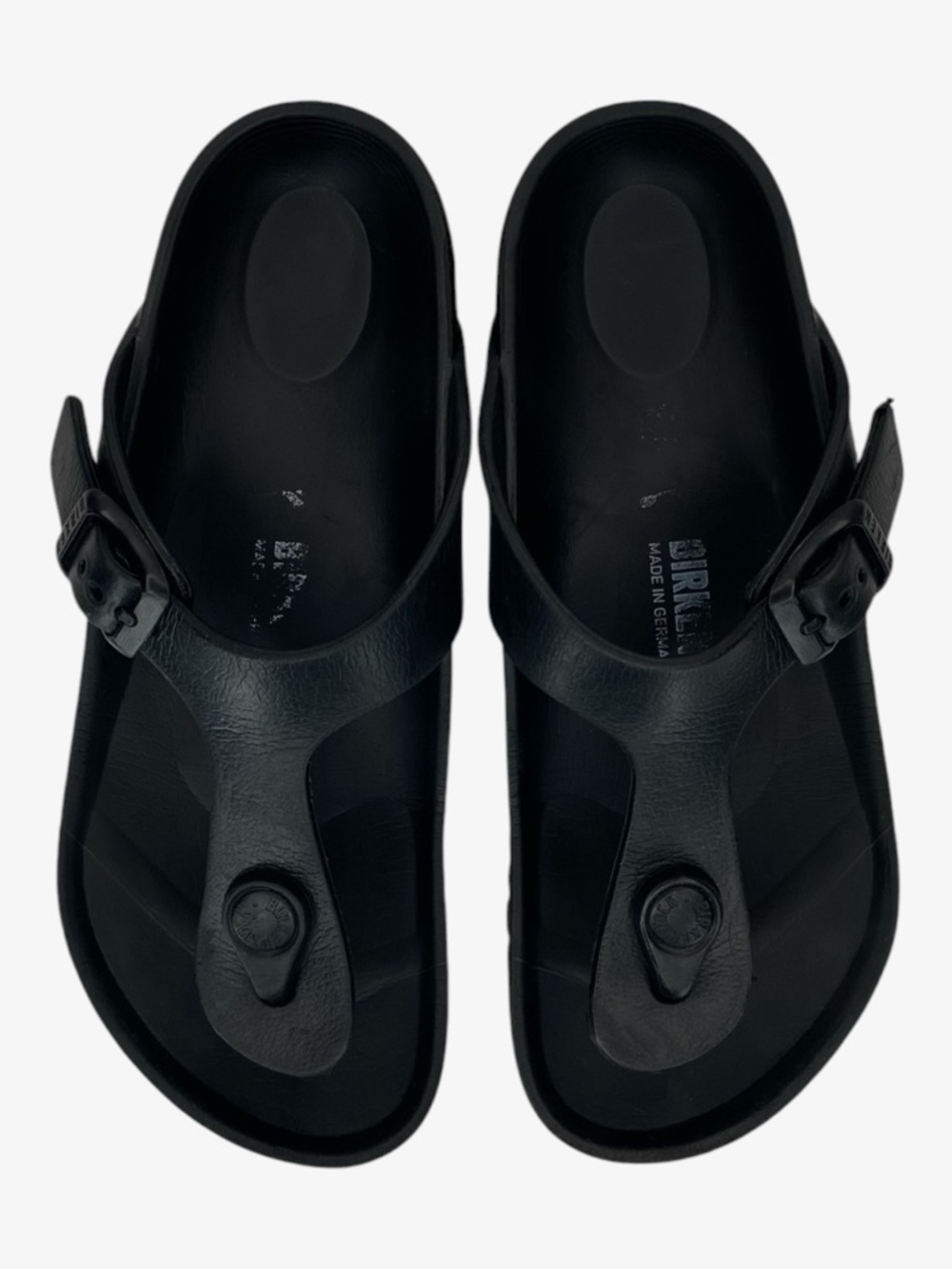 BIRKENSTOCK Gizeh EVA Girl Thong Sandals - Black - Size 13.5